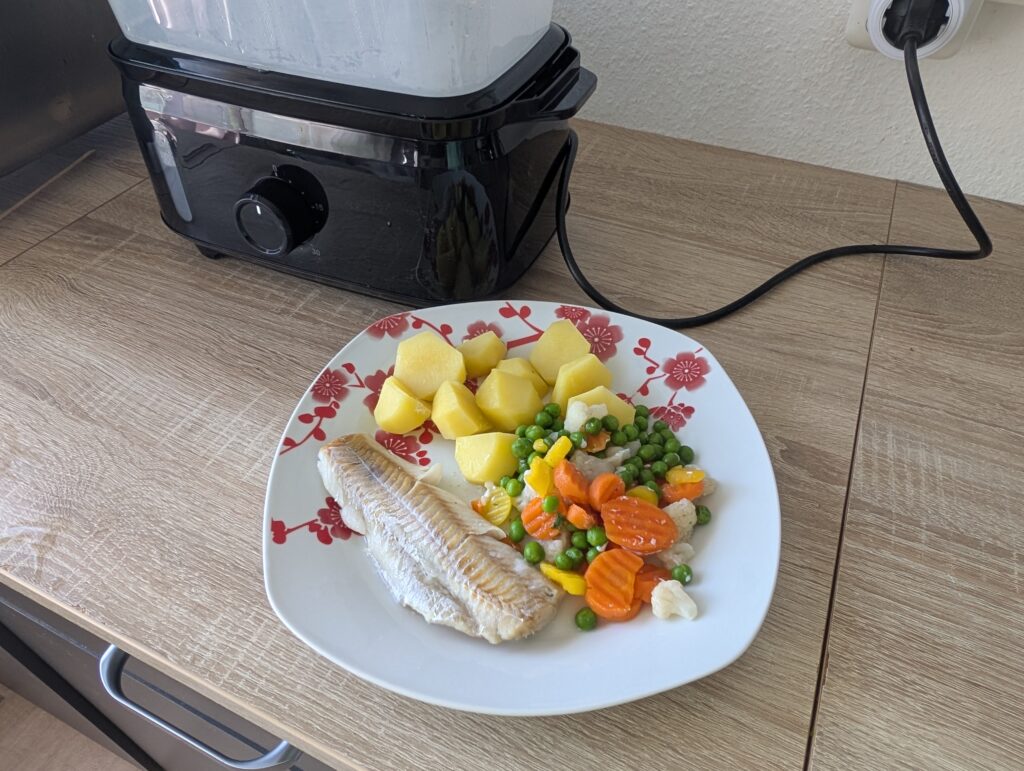 Amazon-Basics-Dampfgarer ganze Mahlzeit