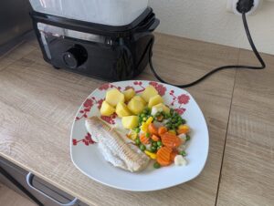 Amazon-Basics-Dampfgarer ganze Mahlzeit