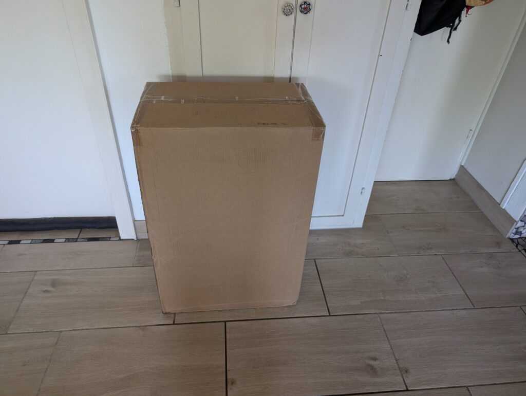 Amazon-Basics-Koffer Verpackung