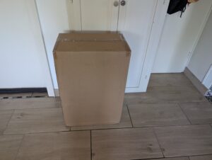 Amazon-Basics-Koffer Verpackung
