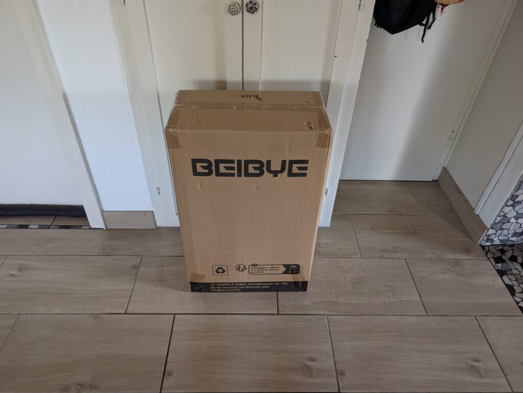 BEIBYE JD 20245 Kofferset Verpackung