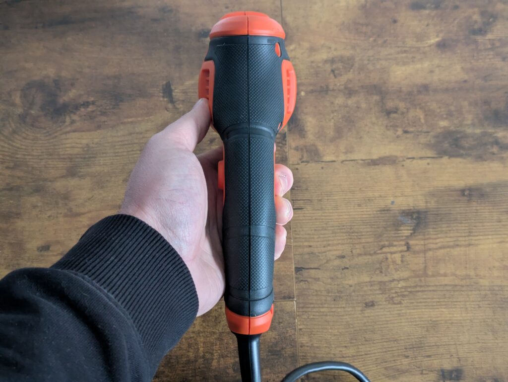 BLACK+DECKER BEH200K-QS Schlagbohrmaschine von hinten