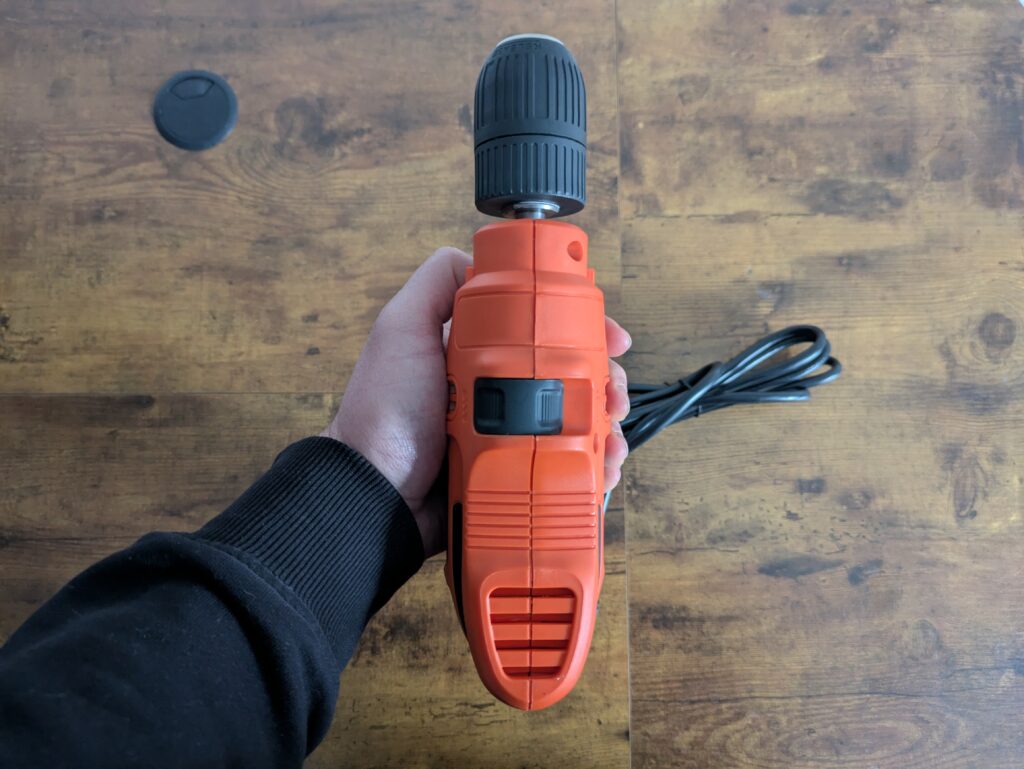 BLACK+DECKER BEH200K-QS Schlagbohrmaschine von oben