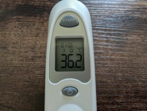 Beurer FT 58 Ohrthermometer Messergebnis 2