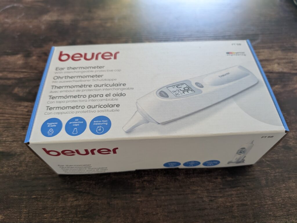 Beurer FT 58 Ohrthermometer Verpackung