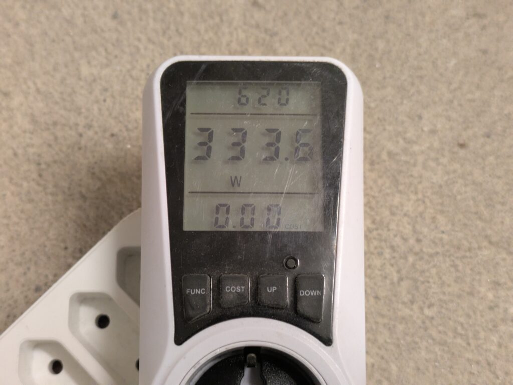 Bosch EasyImpact 600 Schlagbohrmaschine Stromverbrauch