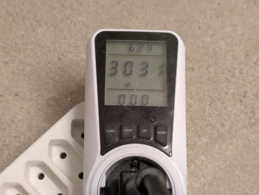 Bosch Professional GSB 16 RE Schlagbohrmaschine Stromverbrauch