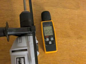 Brüder Mannesmann M12507 Schlagbohrmaschine Lautstärke