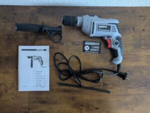 Brüder Mannesmann M12507 Schlagbohrmaschine Lieferumfang