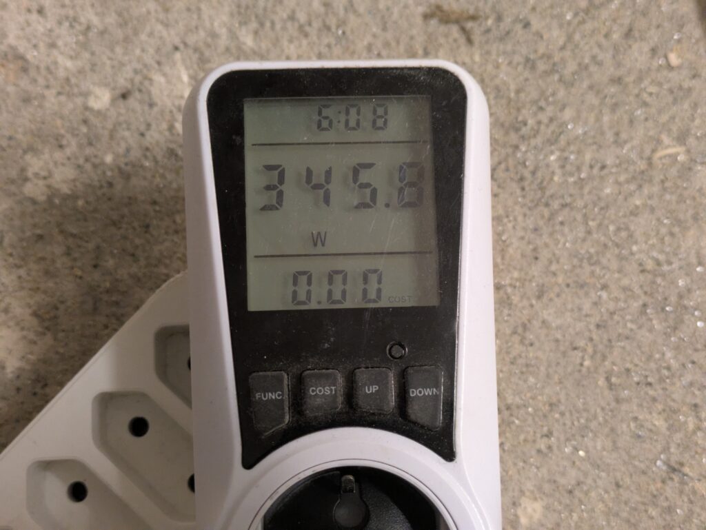 Brüder Mannesmann M12507 Schlagbohrmaschine Stromverbrauch