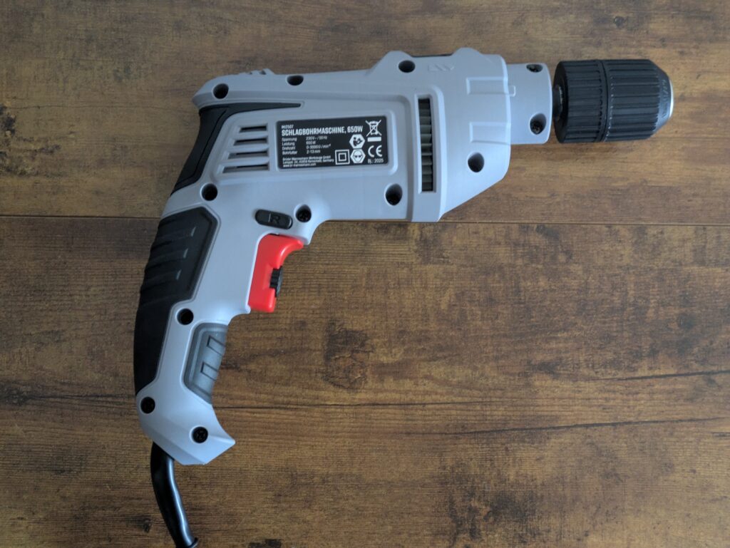 Brüder Mannesmann M12507 Schlagbohrmaschine von oben