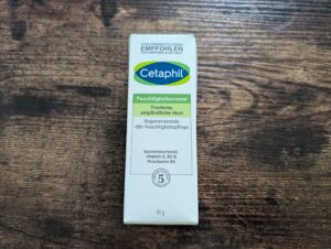 Cetaphil-Feuchtigkeitscreme Umverpackung