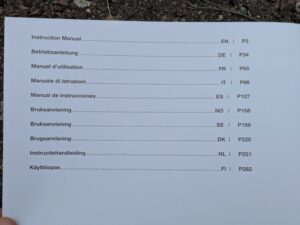 ECOVACS Goat A1600 LiDAR PRO Mähroboter Anleitung Inhaltsverzeichnis