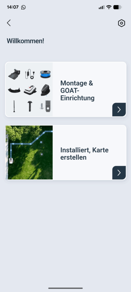 ECOVACS Goat A1600 LiDAR PRO Mähroboter App (2)