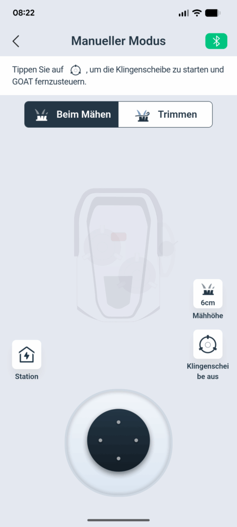 ECOVACS Goat A1600 LiDAR PRO Mähroboter App (5)