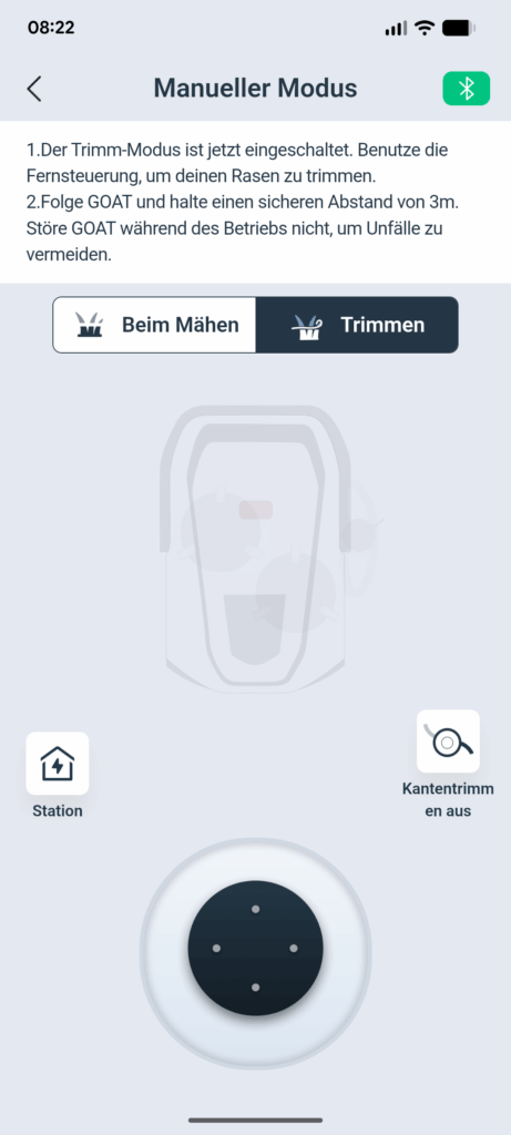ECOVACS Goat A1600 LiDAR PRO Mähroboter App (6)