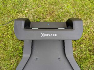 ECOVACS Goat A1600 LiDAR PRO Mähroboter Ladestation von oben