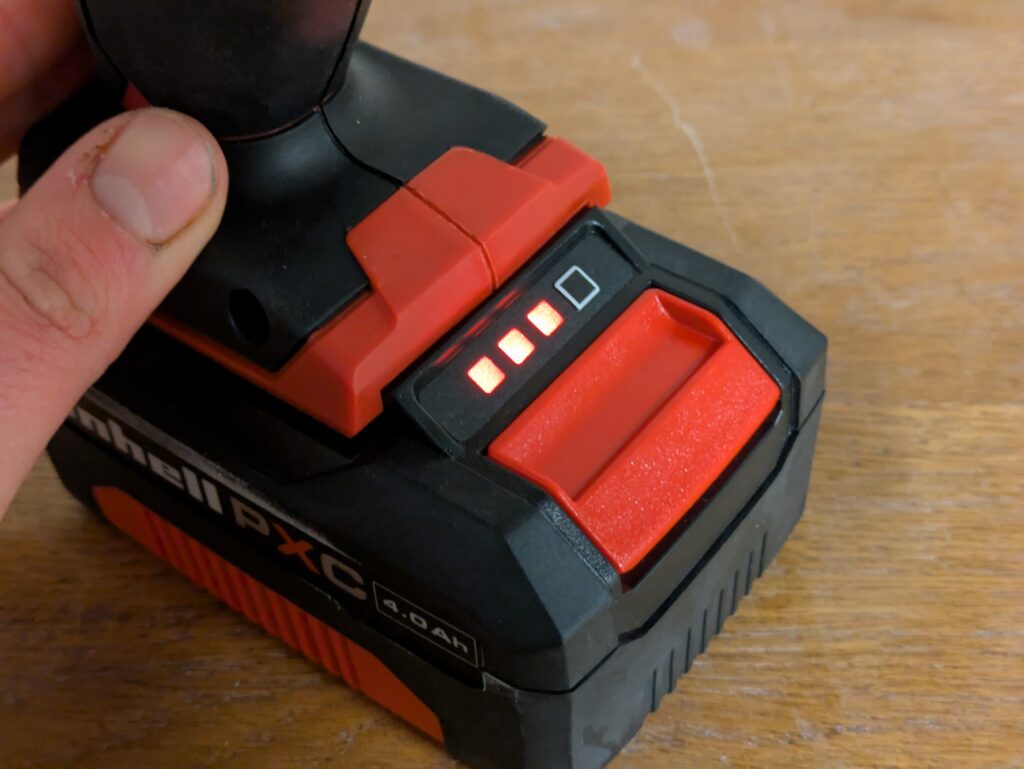 Einhell TE-ID 18 Li-Solo Schlagbohrmaschine mit Akku-LED
