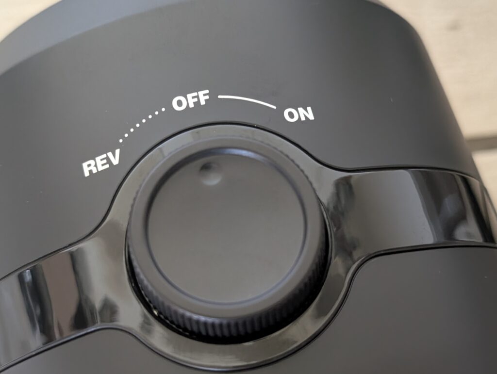 Fretta-Slow-Juicer Bedienelement