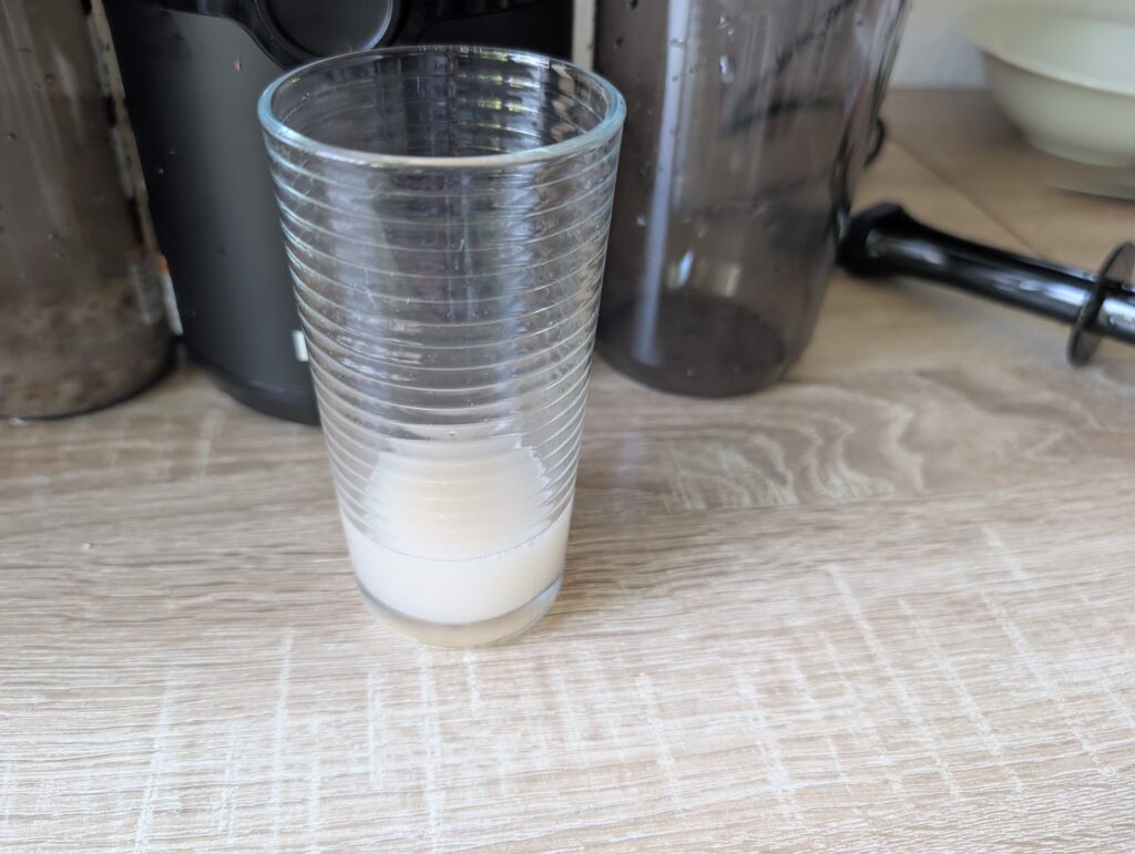 Fretta-Slow-Juicer Mandelmilch