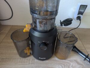 Fretta-Slow-Juicer Orangen entsaften