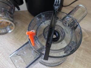 Fretta-Slow-Juicer Reinigungspinsel und Tresterkanal