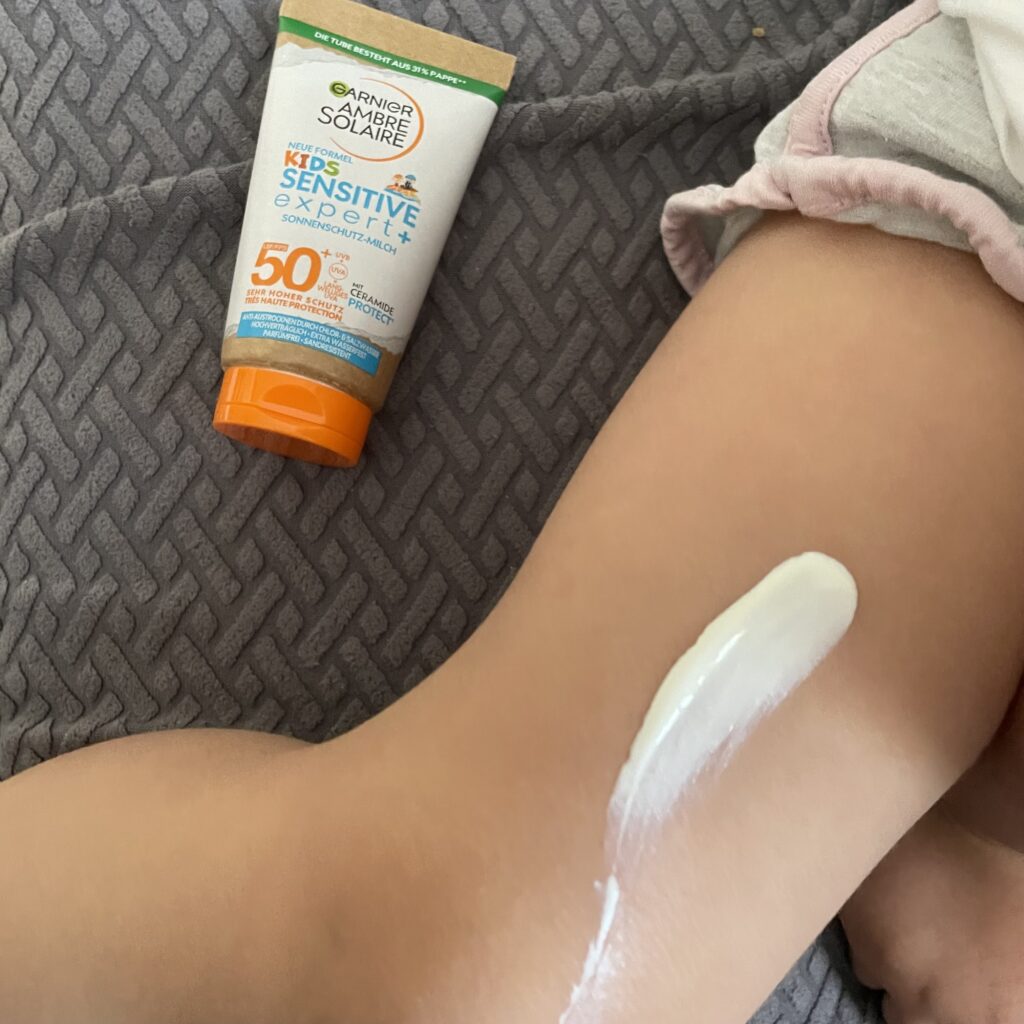 Garnier Ambre Solaire Kids Sensitive expert+ Test
