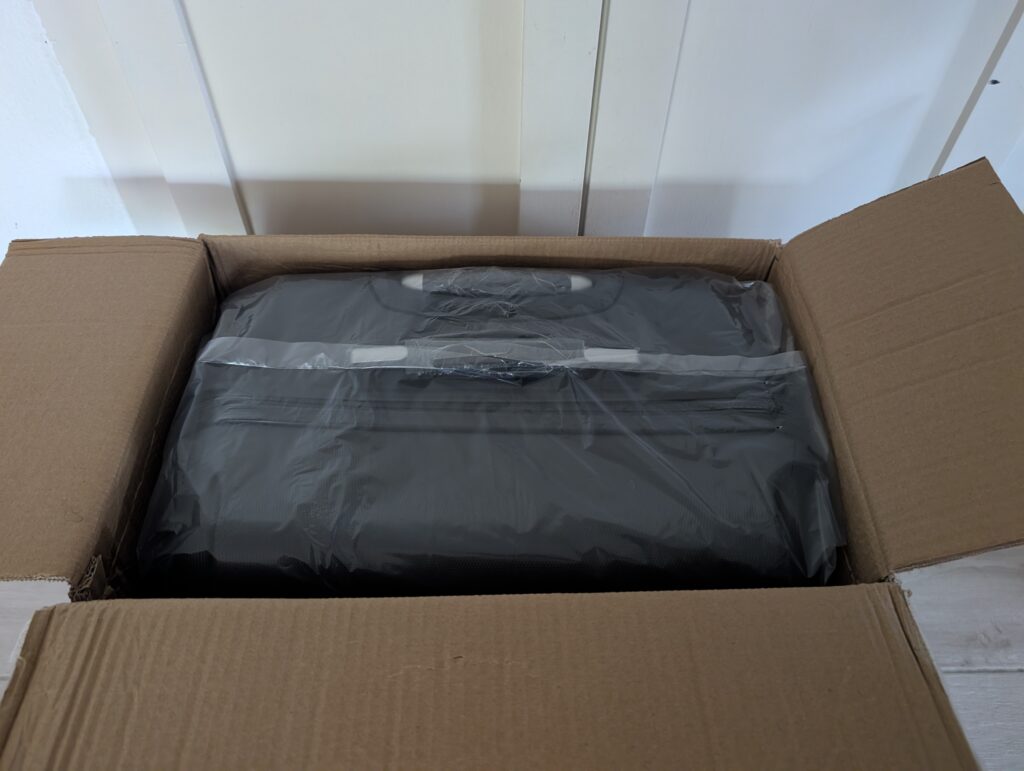 Kesser-Kofferset Verpackung geöffnet