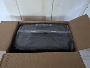 Kesser-Kofferset Verpackung geöffnet