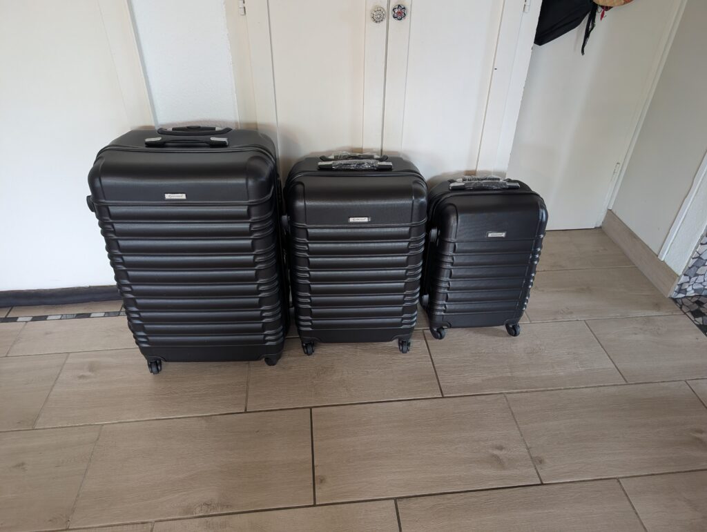 Kesser-Kofferset drei Koffer frontal