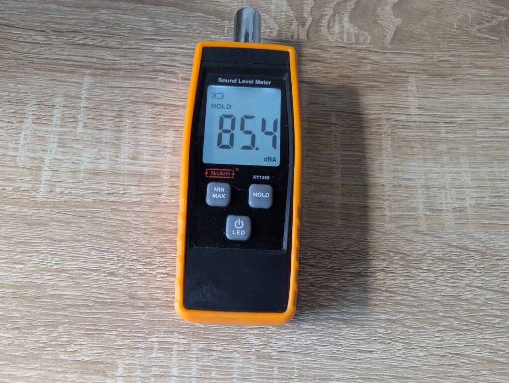 Krups 3 Mix 4000 Handmixer Lautstärke höchste Stufe