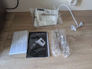 Krups 3 Mix 4000 Handmixer Lieferumfang