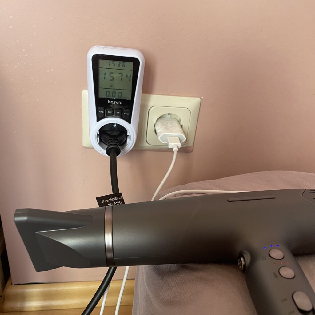 MEDION LIFE HD2 Haartrockner Stromverbrauch