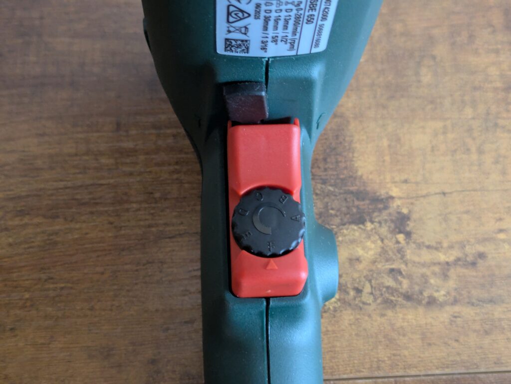 Metabo SBE 650 Schlagbohrmaschine Abzug