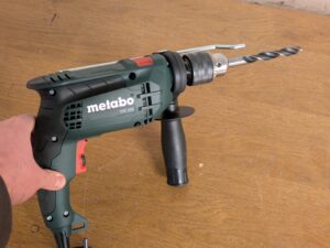 Metabo SBE 650 Schlagbohrmaschine im Einsatz (3)