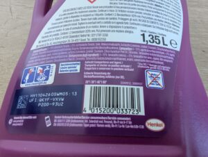 Perwoll Blütenrausch Waschmittel Inhaltsstoffe 2