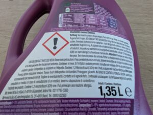 Perwoll Blütenrausch Waschmittel Inhaltsstoffe 1