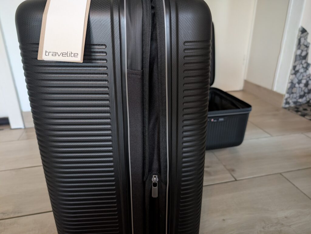 Travelite Roomer 4w Kofferset Reißverschluss Dehnfalte
