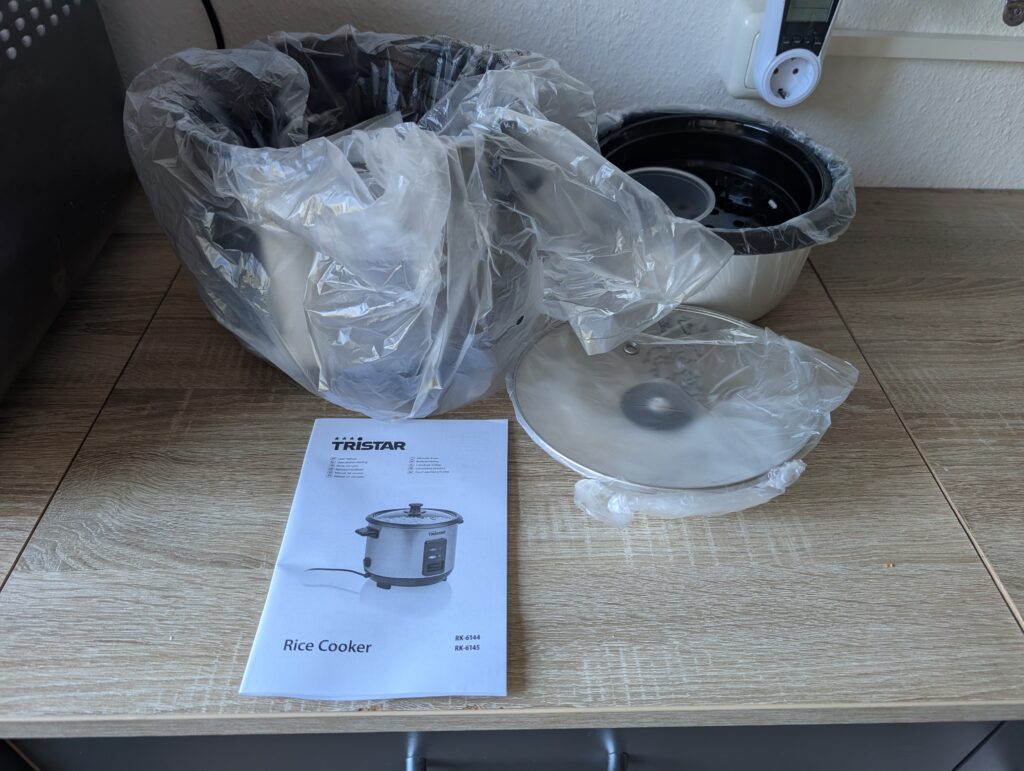 Tristar RK-6145 Reiskocher ausgepackt