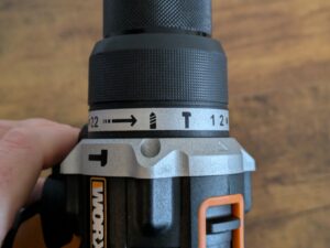 WORX NITRO WX352.4 Schlagbohrmaschine Bohrschaltung
