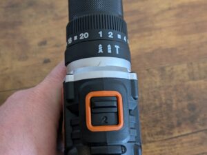 WORX NITRO WX355.9 Schlagbohrmaschine Gangschaltung