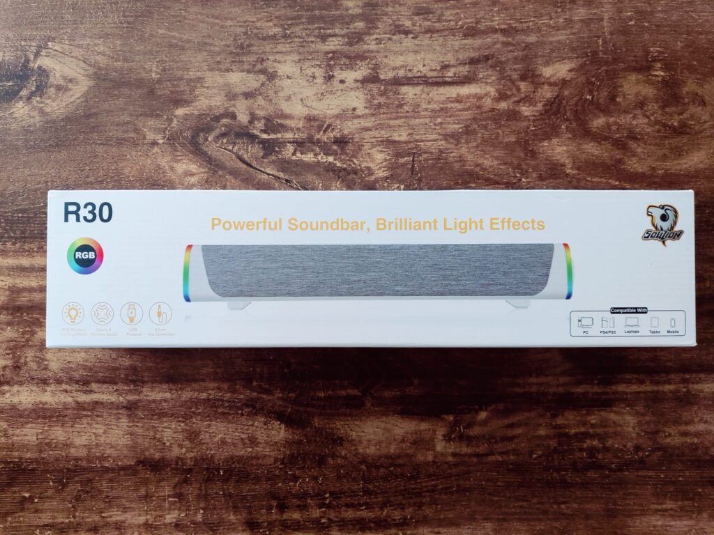 Heyone Soulion R30 PC-Lautsprecher Verpackung