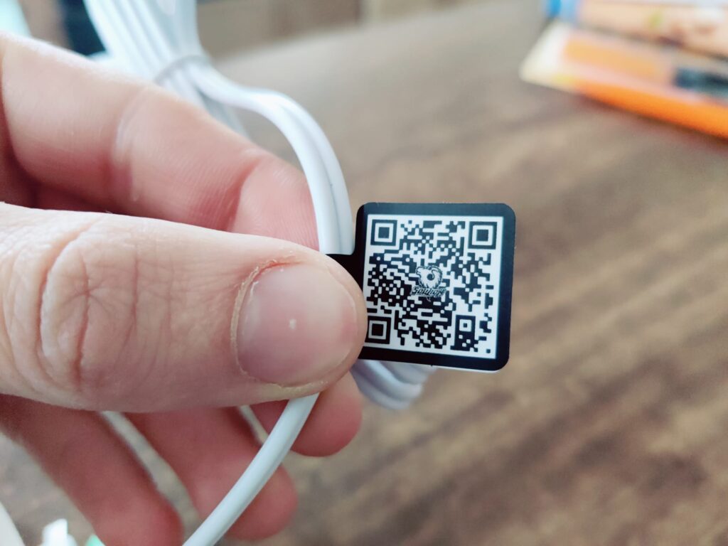 Heyone Soulion R30 PC-Lautsprecher QR-Code für Support