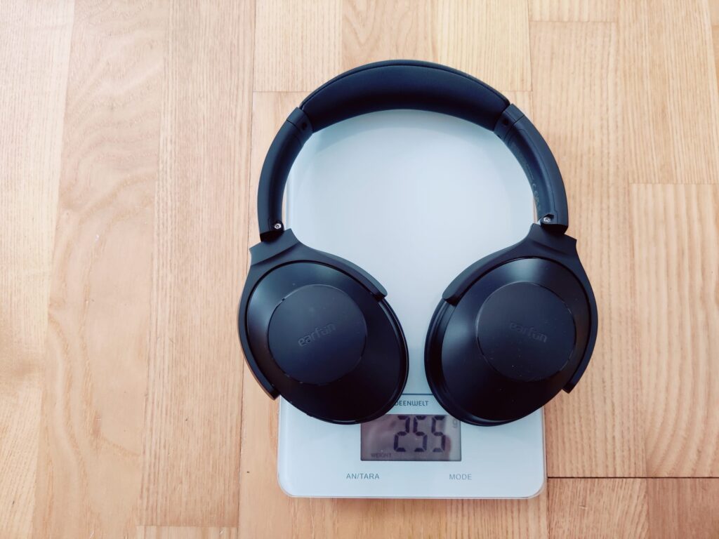 EarFun Wave Life Over-Ear-Kopfhörer Gewicht