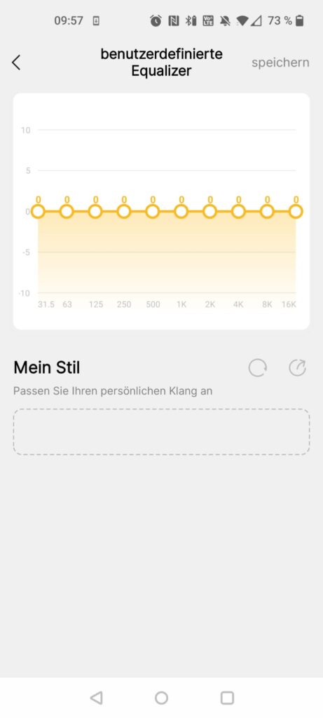 EarFun Wave Life Over-Ear-Kopfhörer App benutzerdefinierter Equalizer