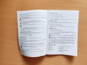 Genie 240S Aktenvernichter Bedienungsanleitung innen