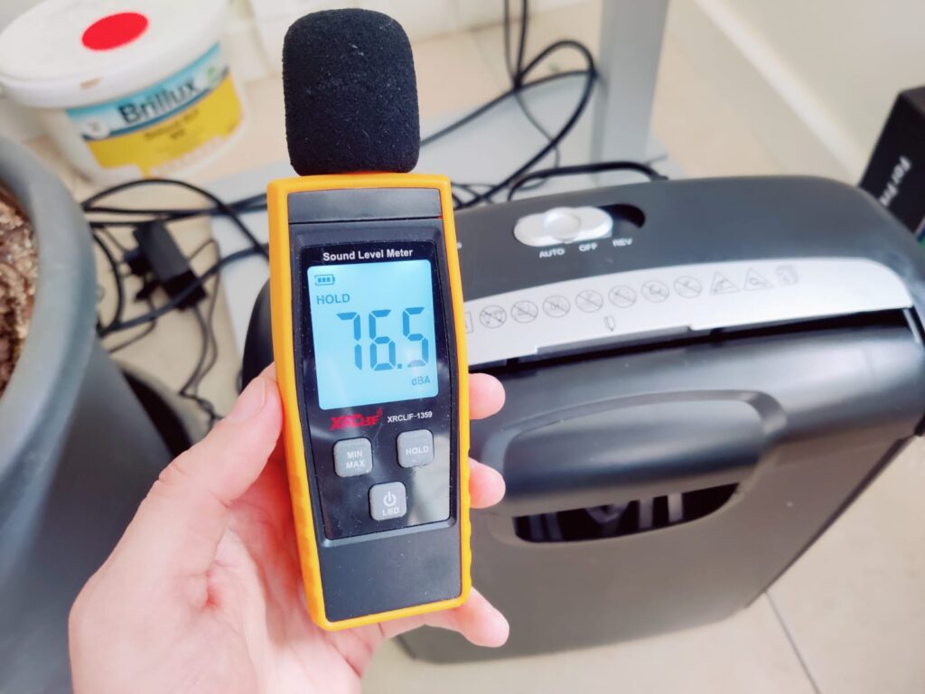 Genie 240S Aktenvernichter Lautstärke im Praxistest