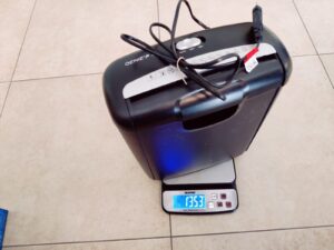 Genie 240S Aktenvernichter Gewicht