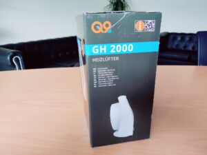 Güde GH 2000 Heizlüfter Verpackung seitlich