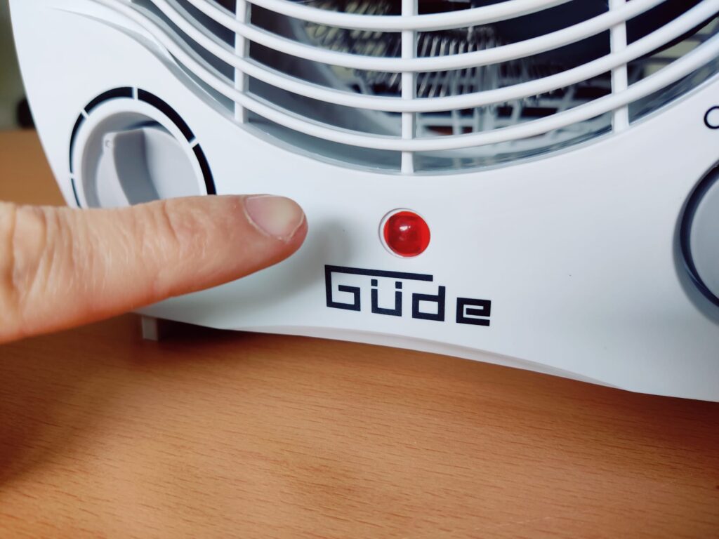 Güde GH 2000 Heizlüfter Kontrollleuchte